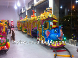 Parc d'attractions mini train électrique 14 sièges train LT-1037B