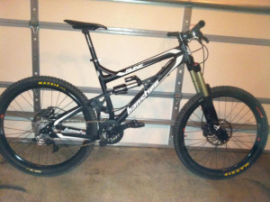 ... black Rune built up. I can't wait to get this bike up to black rock