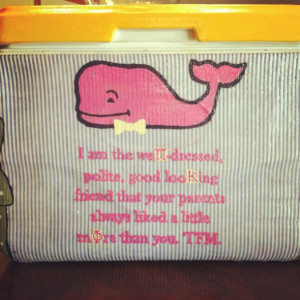 Seersucker sided cooler. TFM.