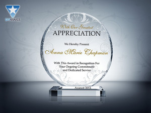 circle appreciation plaque product description the appreciation plaque ...
