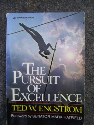 The Pursuit of Excellence (pole vault not included)