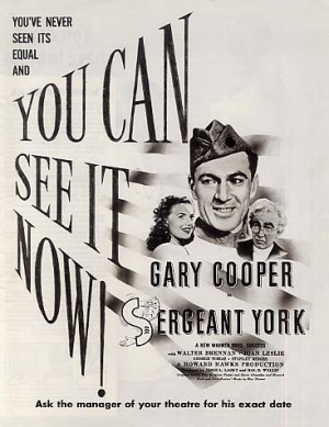 Com - Taking You Back In Time - Sergeant York Movie Poster