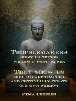 Troublemakers show us things we don't want to see they show us how we ...