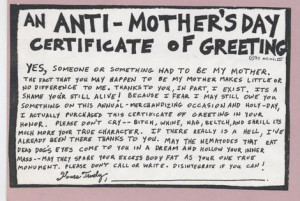 Malignant Narcissist Mother's Day