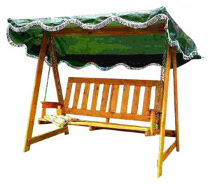 Balancelle de jardin MILLESIMA 2 places