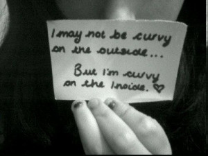 curvy on the outside..but I'm curvy on the inside Scoliosis Quotes ...
