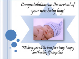 New Baby Boy Messages, Greetings, Sms | Baby Congratulations Card ...