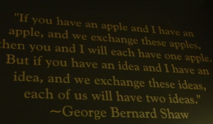 Everyone from Shaw to Ann Landers is quote on the walls at Food for ...