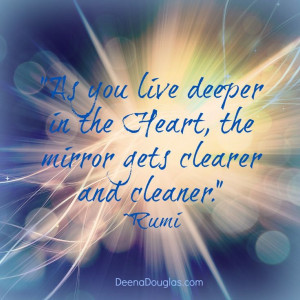 ... mirror gets clearer and cleaner.