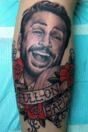 Charlie Kelly/Day tat. Whoever got this is my hero.