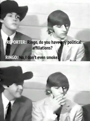 Ringo Starr Does Not Know Where You Got He’s Into Politics & Smoking