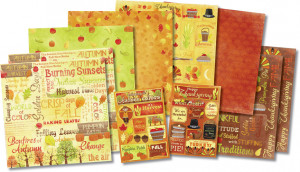 ... and Thanksgiving Collection - Scrapbook Kit - Bushel Of Blessings Kit