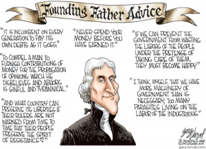 Cartoon Of The Day: Founding Father Advice