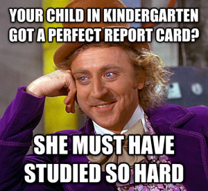 Ohhh, please tell me how he/she aced the calculus test