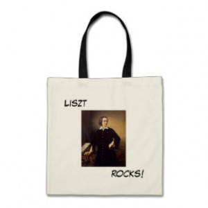 Liszt, Franz Tote Bag