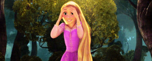 tangled excited gif