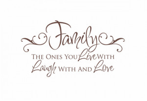 Family Vinyl Wall Decal - Live Laugh Love Wall Quote Saying for Living ...