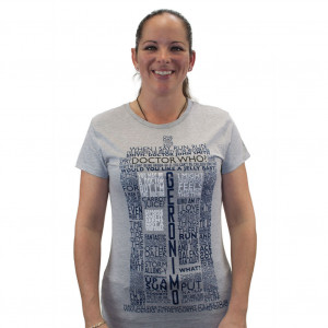 Details about Doctor Who Tardis of Quotes Womens Juniors T-Shirt