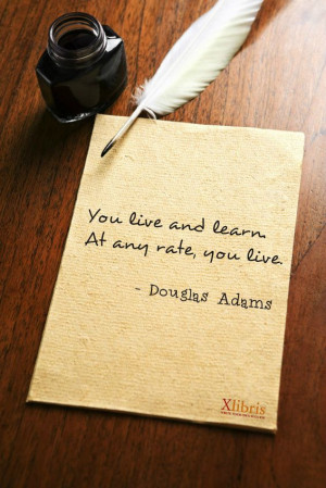 Douglas Adams #quotes - Xlibris Writing Inspiration