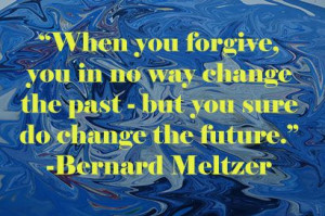 forgive and change the future