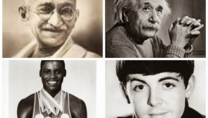 Famous Vegetarian Entertainers, Intellectuals, Athletes, and Leaders