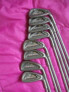 ÃÂ Tommy Armour 855S Silver Scot Iron Set of 8 Graphite Stiff Right ...