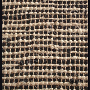 Name : Leather with Hemp Rugs ( Black)
