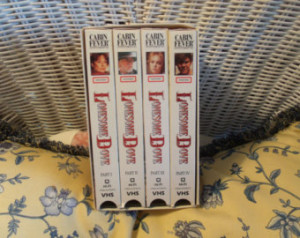 Lonesome Dove 1991 4 VHS Robert Duv all Box Set of 4 Volumes :) ...