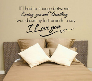 Hot selling I Love you 2013 Valentine's day Bed room Art Wall Quote ...