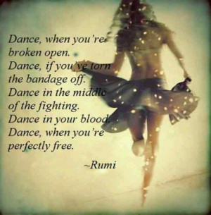 Rumi on dance
