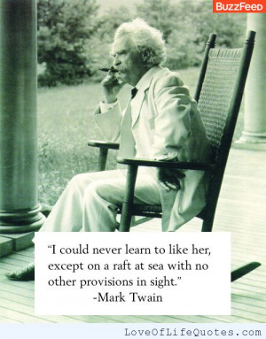 Mark Twain quote on the two most important days in your life