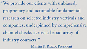 Quote from Marty Rizzo
