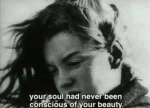 black and white, girl, movie, quote