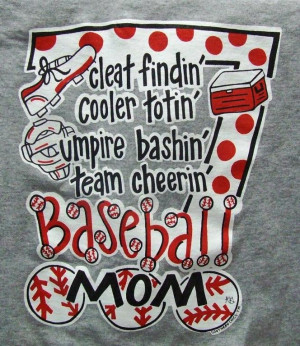Baseball Mom Sayings Baseball mom2 by