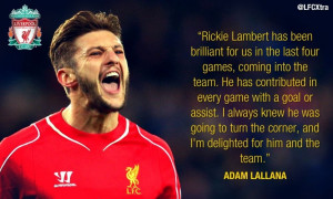 Adam Lallana on LFC's 3-1 victory over Leicester City