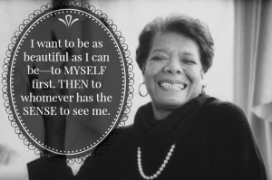 Plus Size Dating: Words from Maya Angelou…