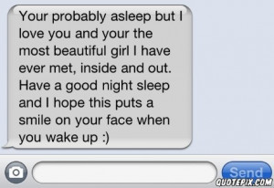 What every girl wants to wake up to :)