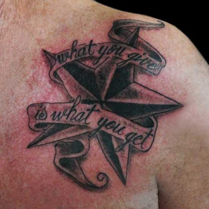 Just sure with star tattoos designs