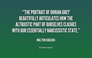 The Portrait of Dorian Grey' beautifully articulates how the ...