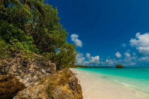 Luengoni Beach, Lifou (island), Loyalty Islands, New Caledonia