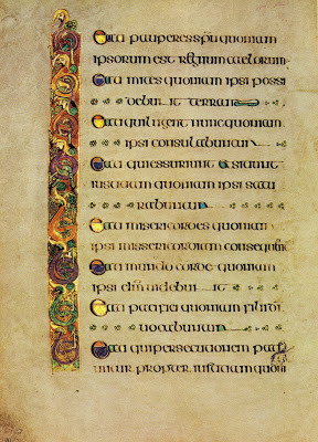 here are the beatitudes from the gospel of matthew all