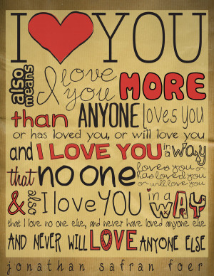 ... Quotes About Love: Song Quotes About Love I Love You More Than Anyone