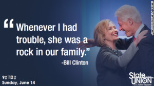 Bill Clinton opens up about his relationship with Hillary