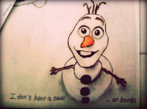 art, disney, draw, drawing, elsa, frozen, quotes, snowman, olaf ...