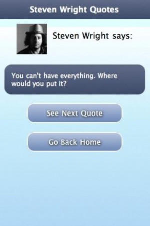 View bigger - Steven Wright Quotes for Android screenshot