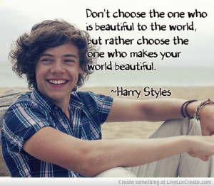 Harry Styles Quote