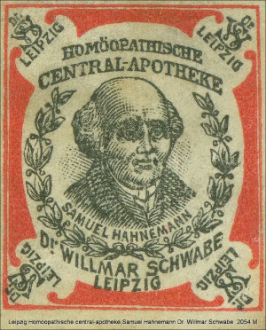 Christian Friedrich Samuel Hahnemann - Carl Emil Willmar Schwabe ...