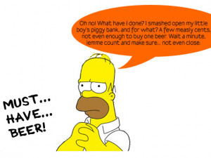Homer Simpson Quotes Beer picture