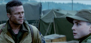 Brad Pitt in Fury Movie - Image #2