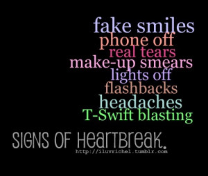 broken, cry, fake smile, miss, quote, quotes, sad, tears, my heart ...